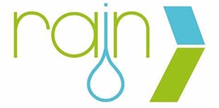 logo rain